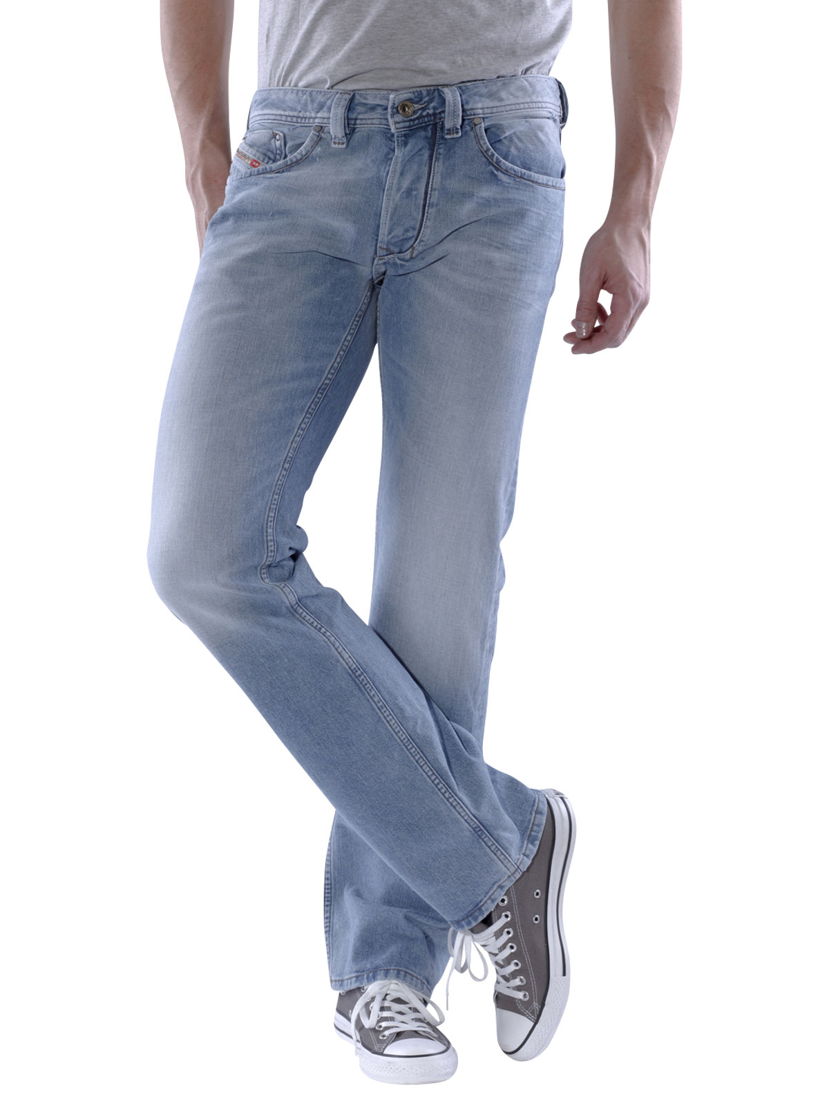 Diesel Larkee Jeans Straight light blue - Diesel Men's Jeans | McJeans ...