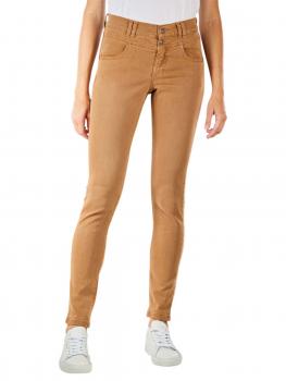 Image of Angels Skinny Button Jeans dark camel used