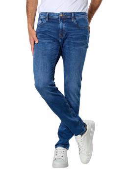 Image of Cross Jimi Jeans Slim Tapered Fit mid blue