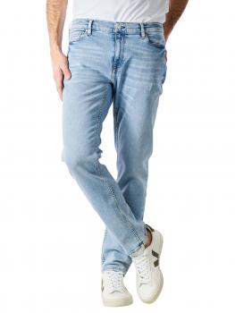 Image of Armedangels Iaan Stretch Jeans Slim Fit Washed Cobalt