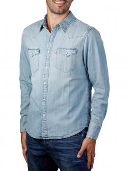 Image of Levi's Barstow Western Standard Shirt red cast stone