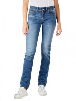 Image of G-Star Midge Straight Jeans medium indigo aged
