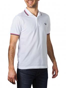 Image of Fred Perry Twin Tipped Shirt white/red/navy