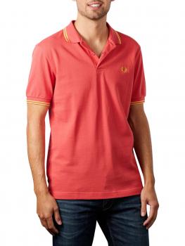 Image of Fred Perry Twin Tipped Polo Shirt summer red