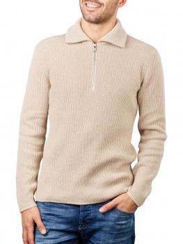 Image of Marc O'Polo Pullover Troyer linen white
