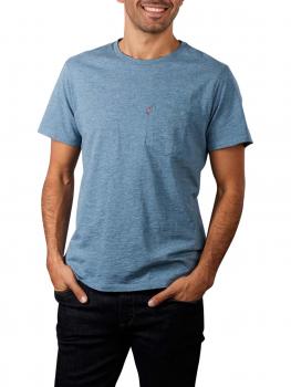 Image of Levi's Classic Pocket T-Shirt indigo wash heather