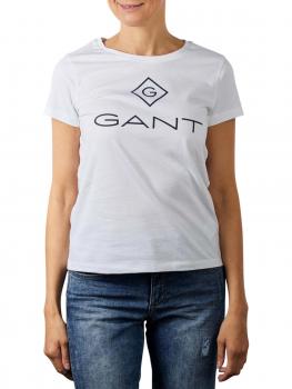 Image of Gant Lock Up T-Shirt white