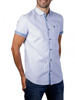 Image of Vanguard Short Sleeve Shirt Woven Small Stripe 5176