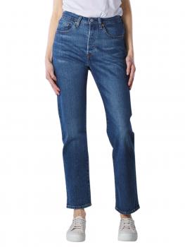 Image of Levi's 501 Cropped Jeans Straight Fit charleston outlased