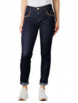 Image of Mos Mosh Naomi Jeans Tapered Fit dark blue
