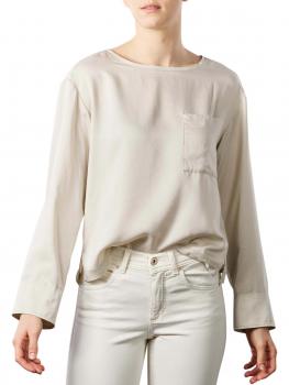 Image of Marc O'Polo A-Line Sleeve Blouse Patched Pocket stone powder