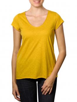 Image of Set T-Shirt Stripped yellow sun