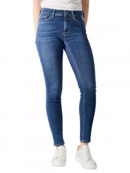Image of Replay Luzien Jeans High Rise Skinny Fit Med Blue