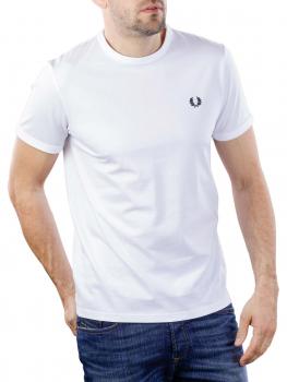 Image of Fred Perry Ringer T-Shirt white