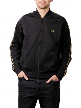 Image of Fred Perry Bomber Track Jacket black