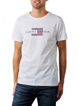 Image of Tommy Hilfiger Lines T-Shirt white