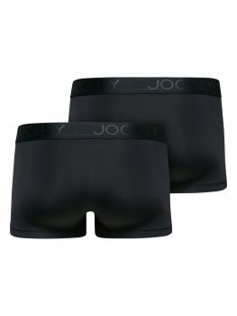Image of Jockey 2-Pack Microfiber Air Short Trunk black