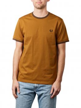 Image of Fred Perry T-Shirt dark caramel