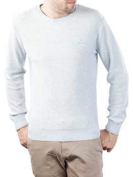 Image of Gant Sunfaded Structure Crew Pullover hamptons blue