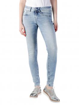 Image of G-Star Lynn Mid Skinny Jeans sun faded blue