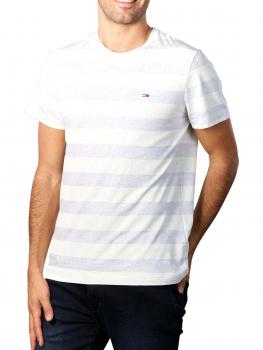 Image of Tommy Jeans Heather Stripe T-Shirt white