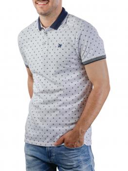 Image of Vanguard Short Sleeve Polo Pique two tone stretch