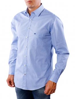 Image of Fynch-Hatton Kent Shirt blue check