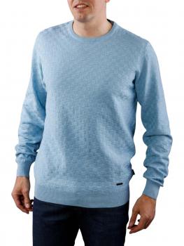Image of Fynch-Hatton O-Neck Pullover sky