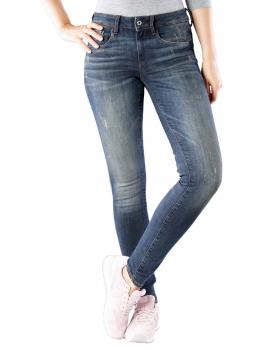 Image of G-Star 3301 Mid Skinny Jeans deconst dk aged antic destroy