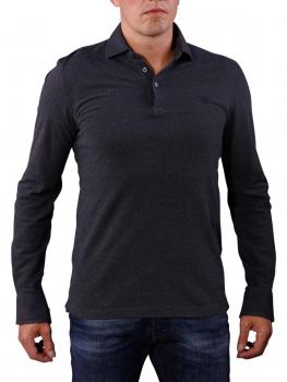 Image of Gant Oxford Pique Shirt dark grey melange