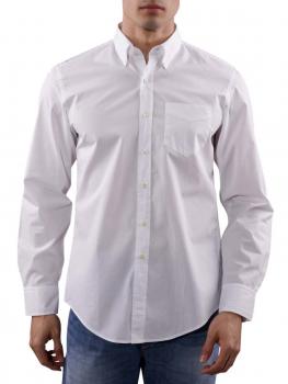 Image of Gant Long Beach Poplin Shirt white