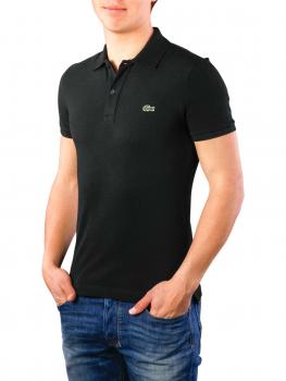 Image of Lacoste Polo Shirt Slim Short Sleeves noir