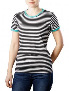 Image of Lee 90's Stripe T-Shirt white cotton