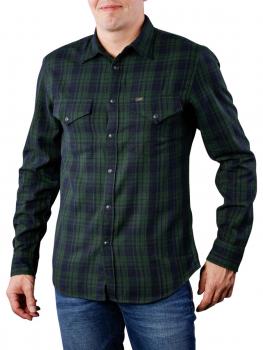 Image of Lee Western Shirt forest green