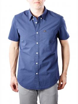 Image of Lee Button Down Shirt SS navy drop