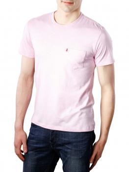 Image of Levi's SS Setin Sunset Pocket T-Shirt pink nectar heather