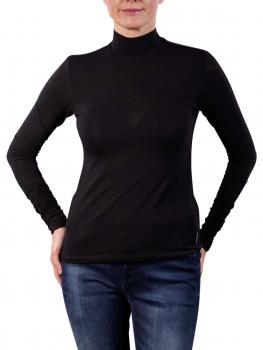 Image of Maison Scotch Turtleneck Fine Jersey Pullover black