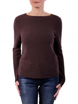Image of Marc O'Polo Pullover Longsleeve Boat Neck dark chocolate