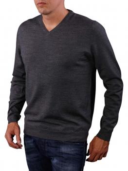 Image of Fynch-Hatton V-Neck Smart Sweater grey