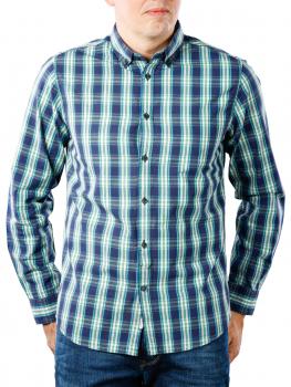 Image of Pepe Jeans Chandler Compact Poplin Check Shirt blueing