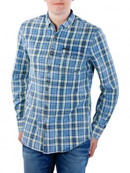 Image of PME Legend Long Sleeve Shirt indigo