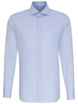 Image of Seidensticker Hemd Shaped Fit Spread Kent light blue