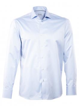 Image of THE BASICS Hemd Modern Fit Hai bügelleicht blue regular